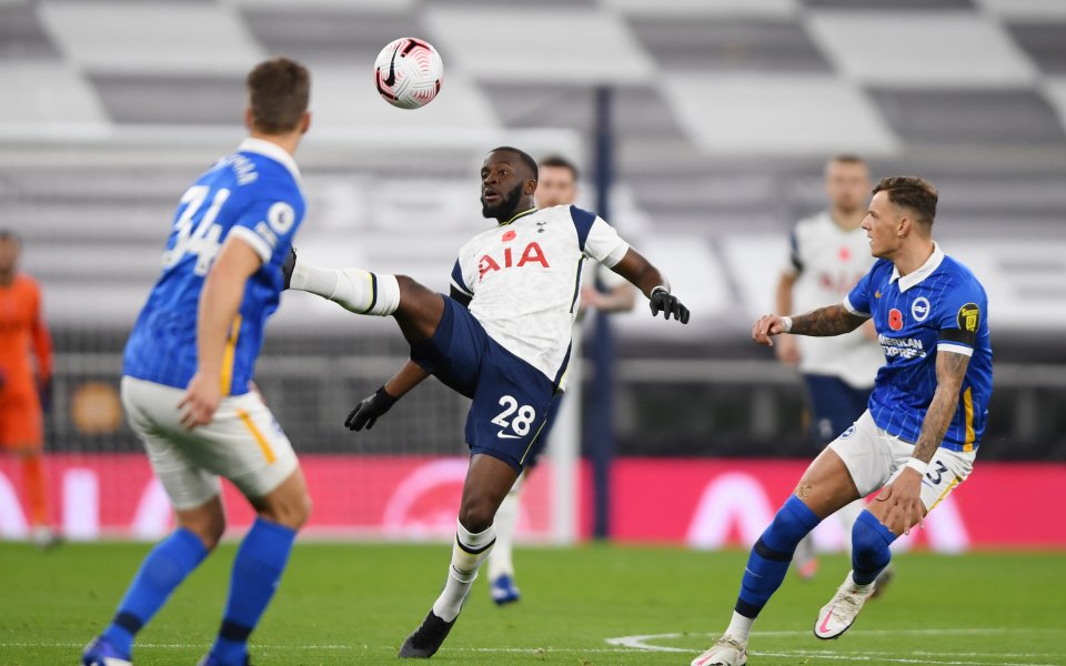 Халфът на Тотнъм Танги Ндомбеле потвърди, че от Интер са