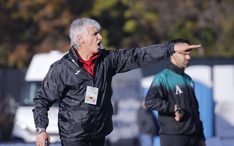 Наставникът на Локомотив София Иван Колев сподели своите виждания след