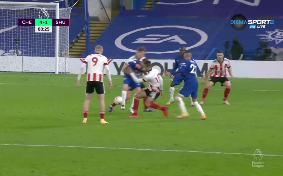 В 80-ата минута Тимо Вернер направи разликата между Челси и