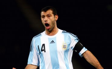 Футболистът с най много мачове за аржентинския национален тим Хавиер