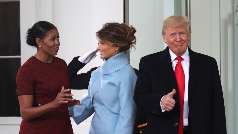  Общите моменти на Мишел Обама и Мелания Тръмп 