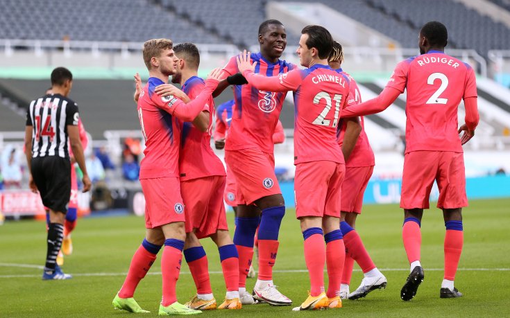 Челси е на върха в Англия след комфортна победа над Нюкасъл