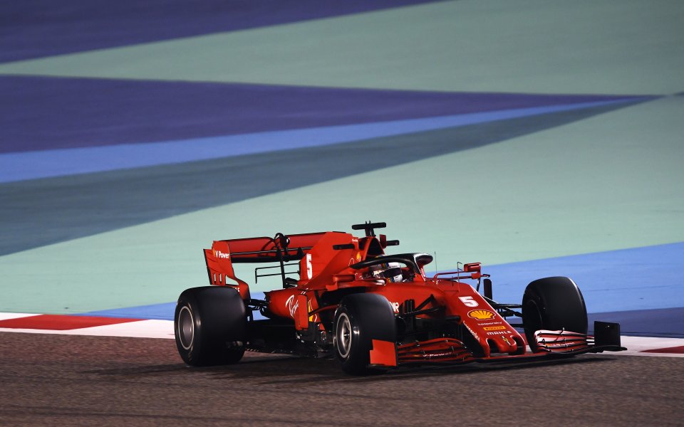 Себастиан Фетел опитал да се възползва от изтегляне в Q2,