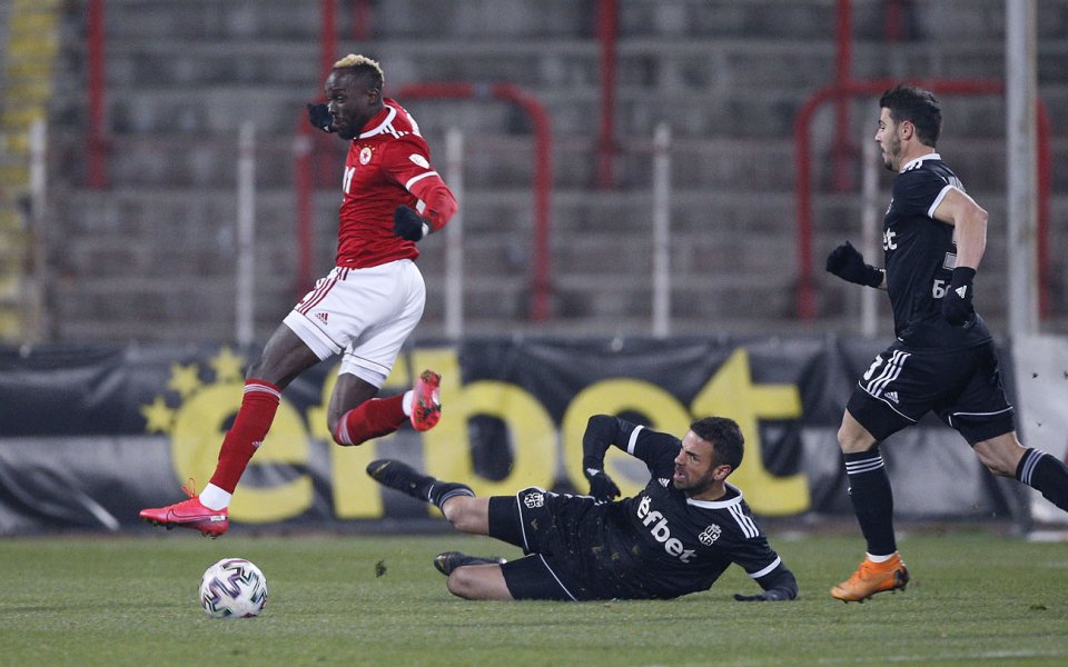 Нападателят на ЦСКА Али Соу спечели приза за Играч на