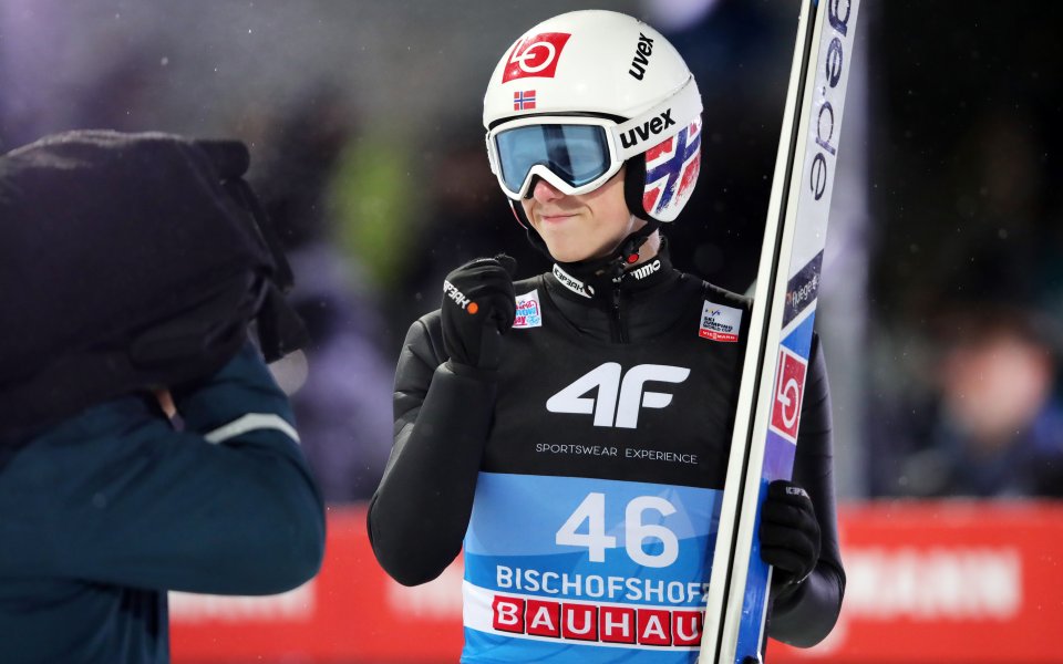 Халвор Гранеруд с втора поредна победа на Световната купа по ски-скокове