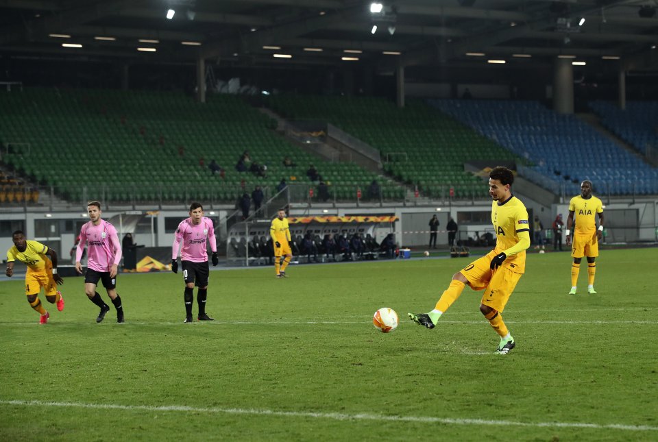 LASK Linz - Tottenham Hotspur 3: 3 / Europa League, Group stage, Group J, 03.12.2020