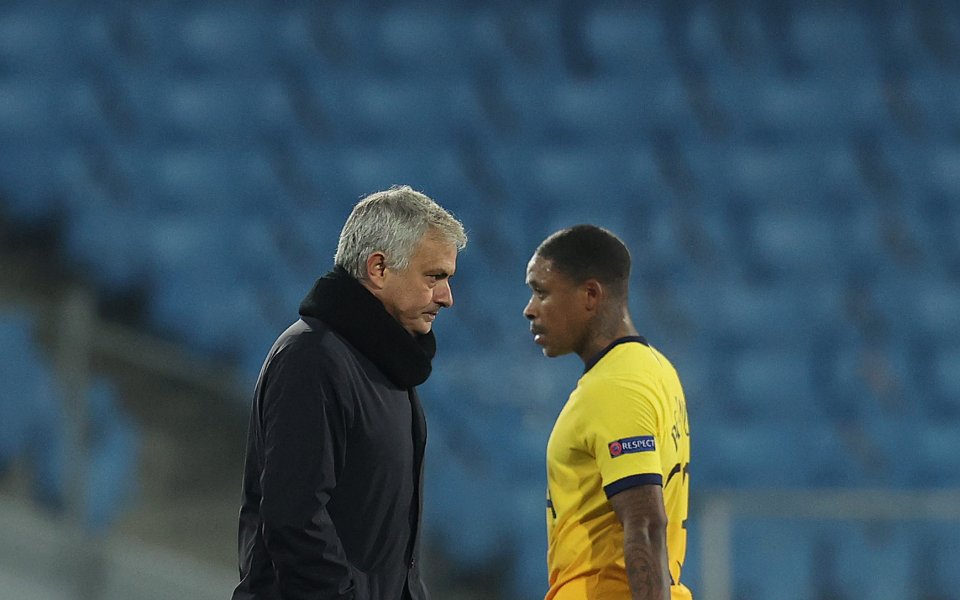 Мениджърът на Тотнъм Жозе Моуриньо обвини някои от играчите си