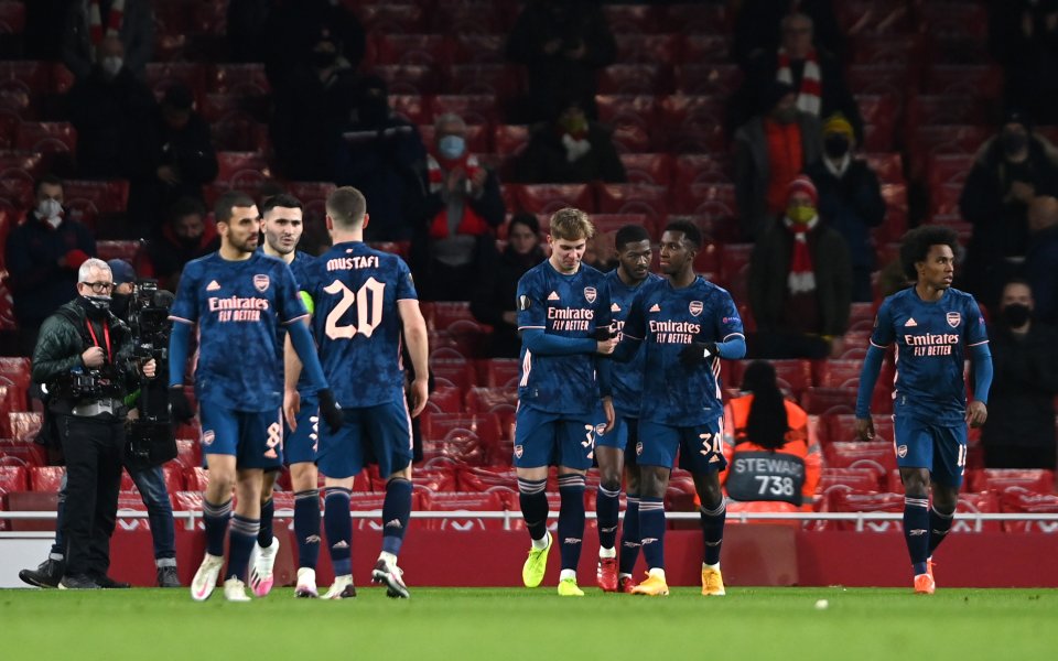 Отборът на Арсенал постигна разгромна победа с 4:1 при домакинството