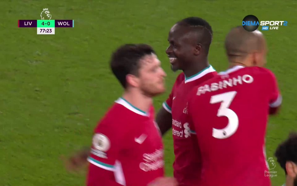 Наказателната акция на Ливърпул продължи и в 78-ата минута. Трент