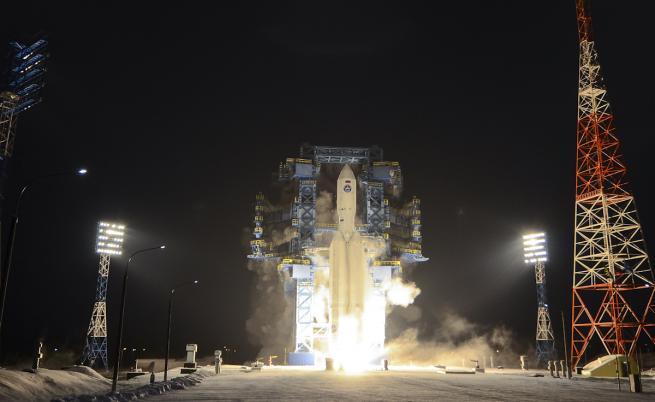 Русия тества ново поколение ракета-носител. 