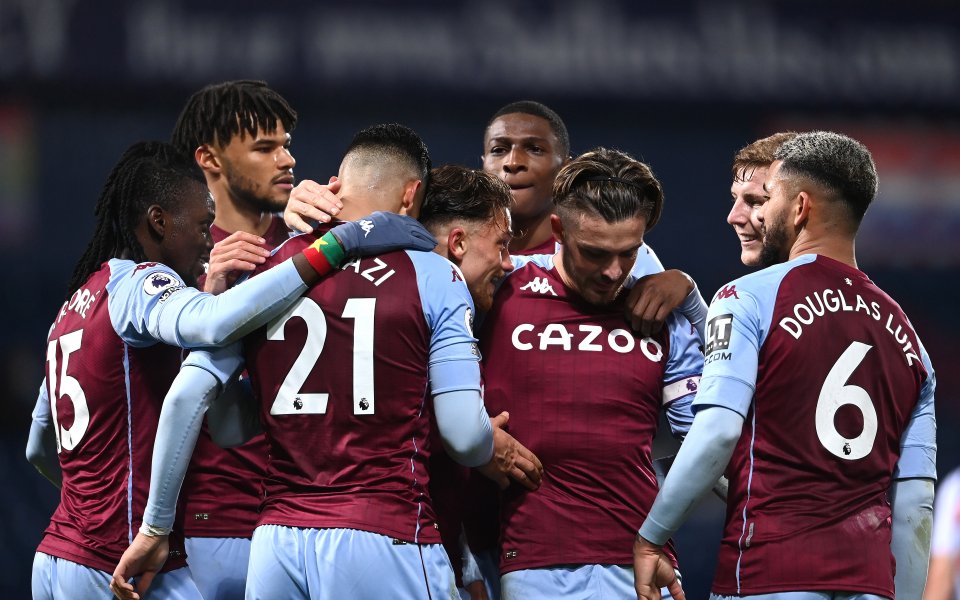 Отборът на Астън Вила разгроми Уест Бромич като гост с