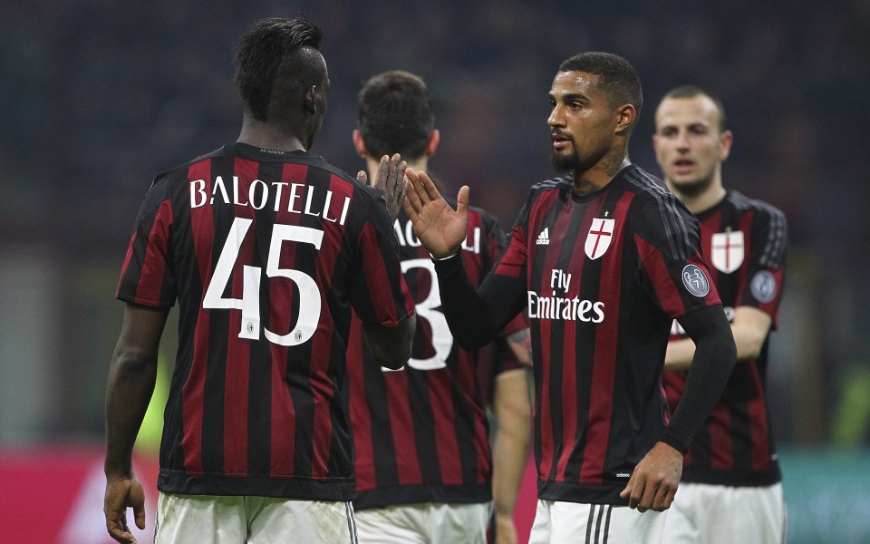 Нападателят Марио Балотели коментира връзката си с Кевин-Принс Боатенг след