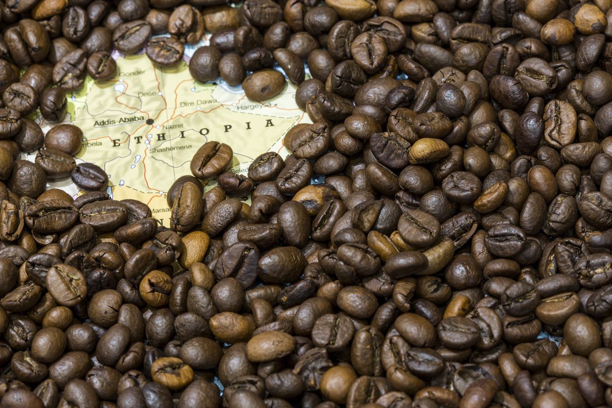 <p>Милиони хора по света пият кафе ежедневно - а то често идва от Етиопия. След златото кафето е най-големият експортен шлагер на източноафриканската държава. Пресните зърна се опаковат в чували по 60 кг, от които годишно Етиопия изнася по над 140 милиона. Който иска да установи откъде точно идва кафето, трябва да предприеме едно малко пътешествие.</p>