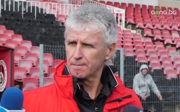 Треньорът на Локомотив София Иван Колев коментира първата тренировка на