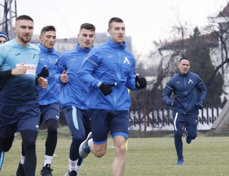Левски първа тренировка 20211