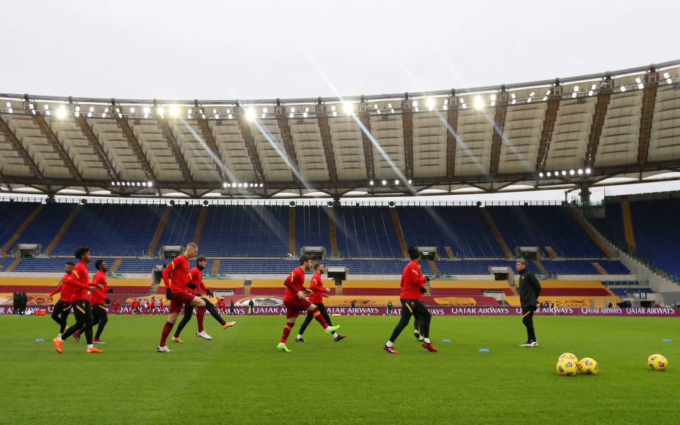 Отборите на Рома и Интер играят при резултат 1:0 в