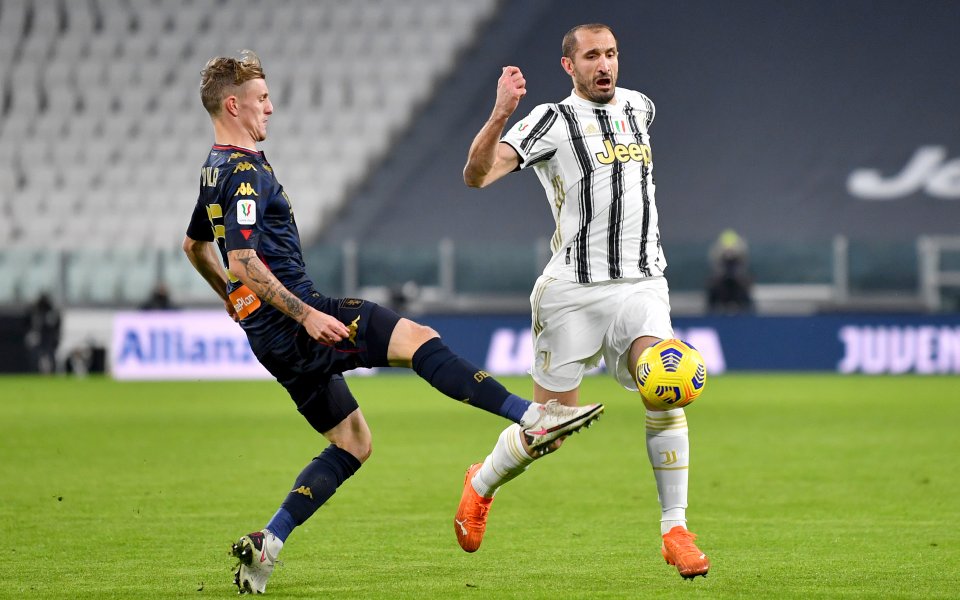 Капитанът на Ювентус Джорджо Киелини коментира предстоящия сблъсък на неговия