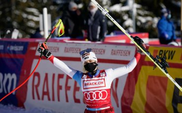Лара Гут Бехрами Швейцария записа своята втора поредна победа в супергигантски