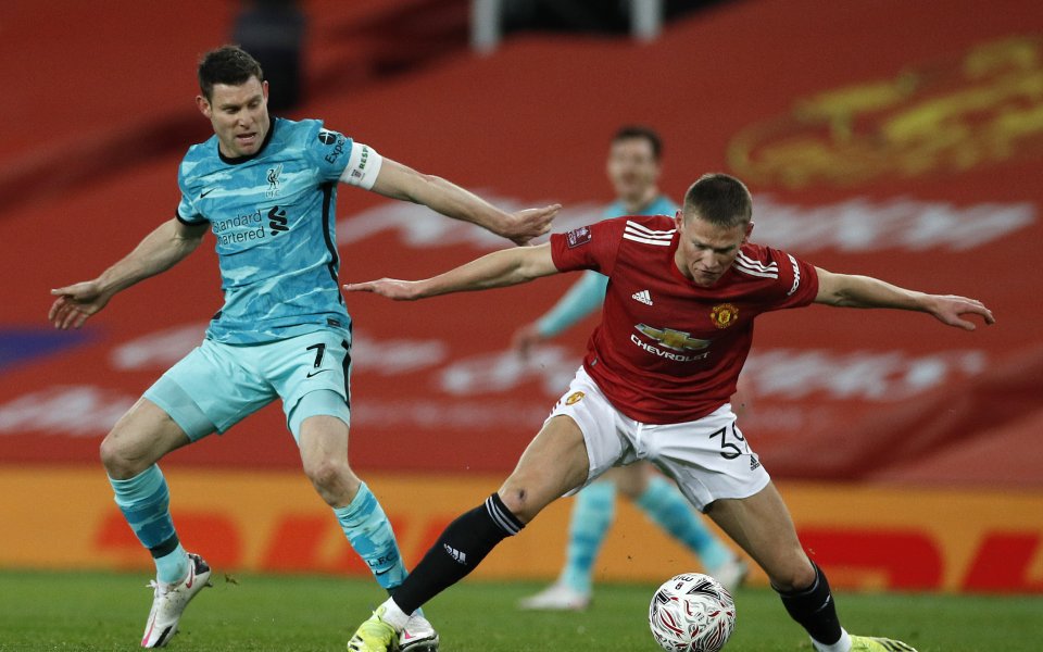 Голямото дерби на Англия между Манчестър Юнайтед и Ливърпул има