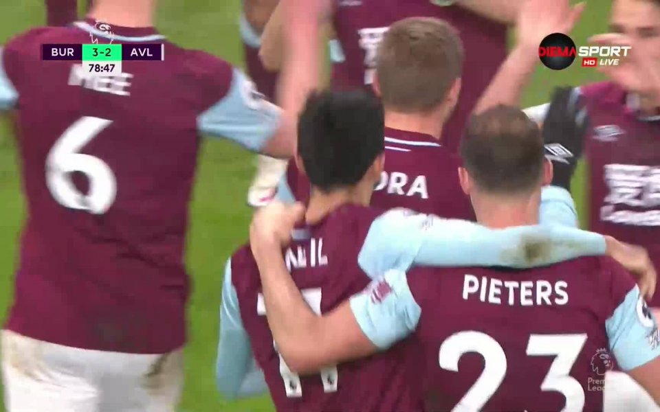 Бърнли - Астън Вила 3:2 /репортаж/ function showNative(obj) { setTimeout(function