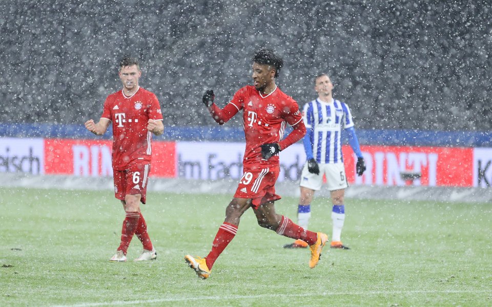 Отборите на Херта Берлин и Байерн Мюнхен играят прив мач