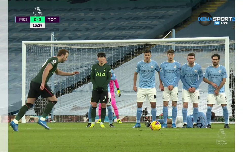 Манчестър Сити - Тотнъм Хотспър 1:0 /първо полувреме/ function showNative(obj)