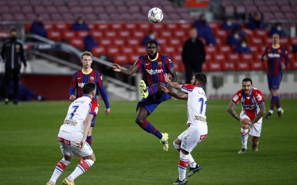 В мач от 23-ия кръг на Ла Лига Барселона посреща