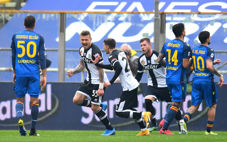 С два гола през второто полувреме Удинезе стигна до равенство