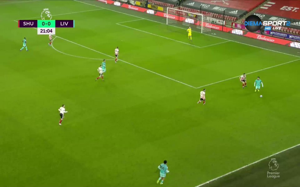 Шефилд Юнайтед - Ливърпул 0:0 /първо полувреме/ function showNative(obj) {