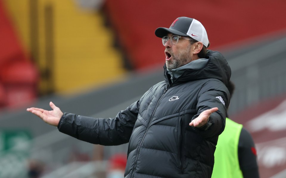 Мениджърът на Ливърпул - Юрген Клоп, призна, че в момента