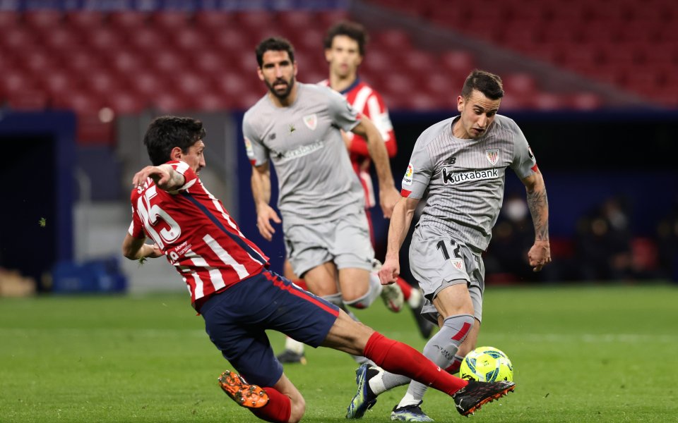 Атлетико Мадрид спечели с 2:1 като домакин срещу Атлетик Билбао