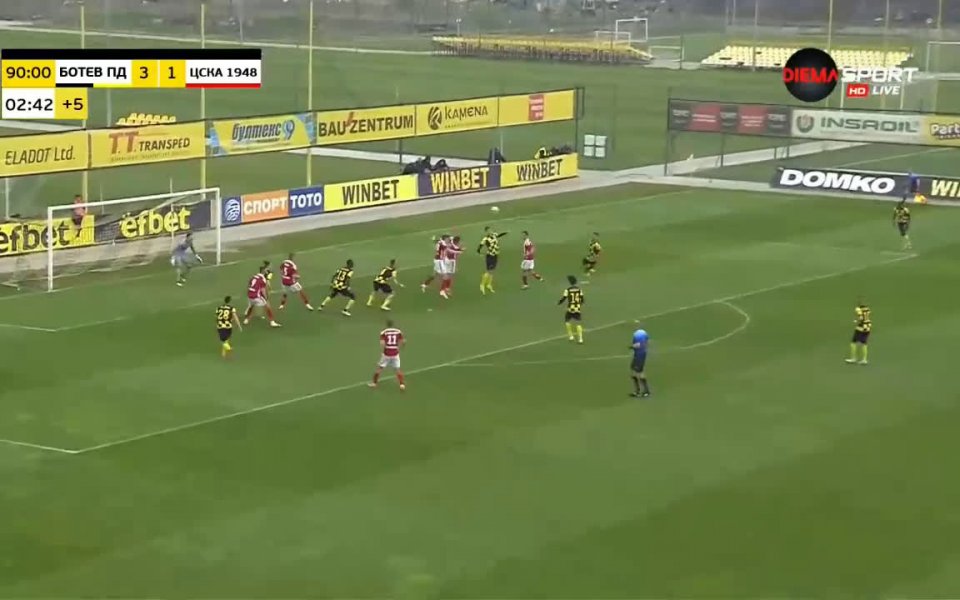 Ботев Пд - ЦСКА 1948 3:2 /репортаж/