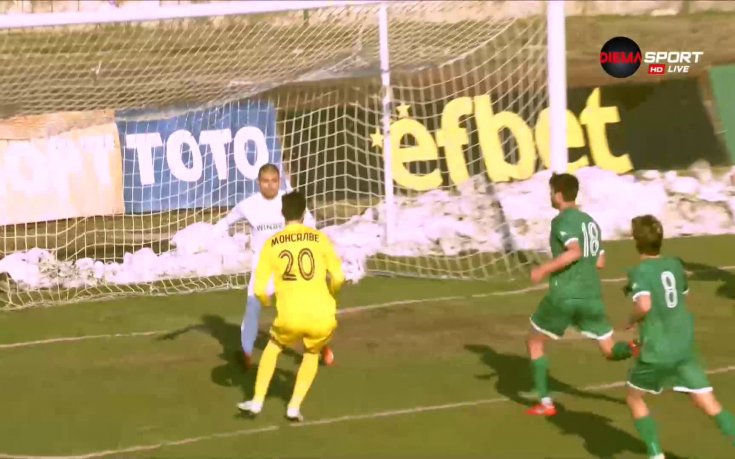 Ботев Вр - Левски 1:0 /първо полувреме/