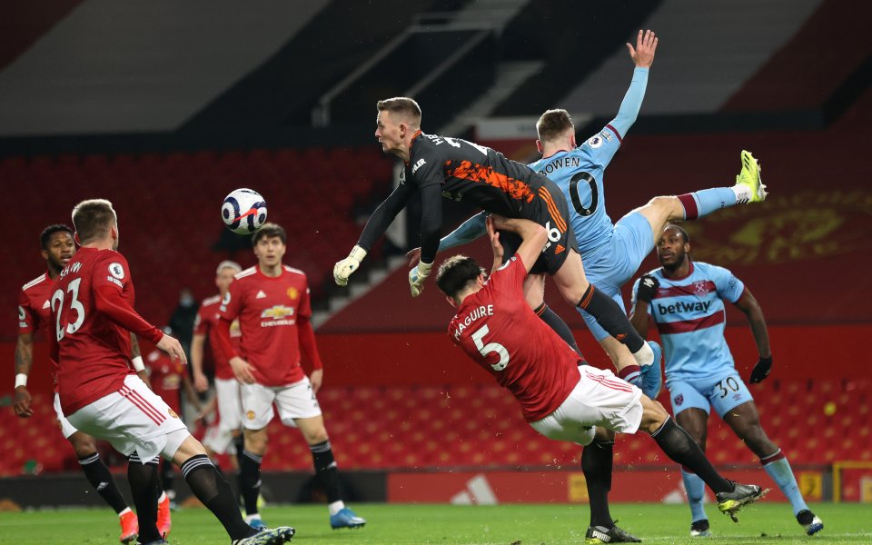 Манчестър Юнайтед и Уест Хям играят при