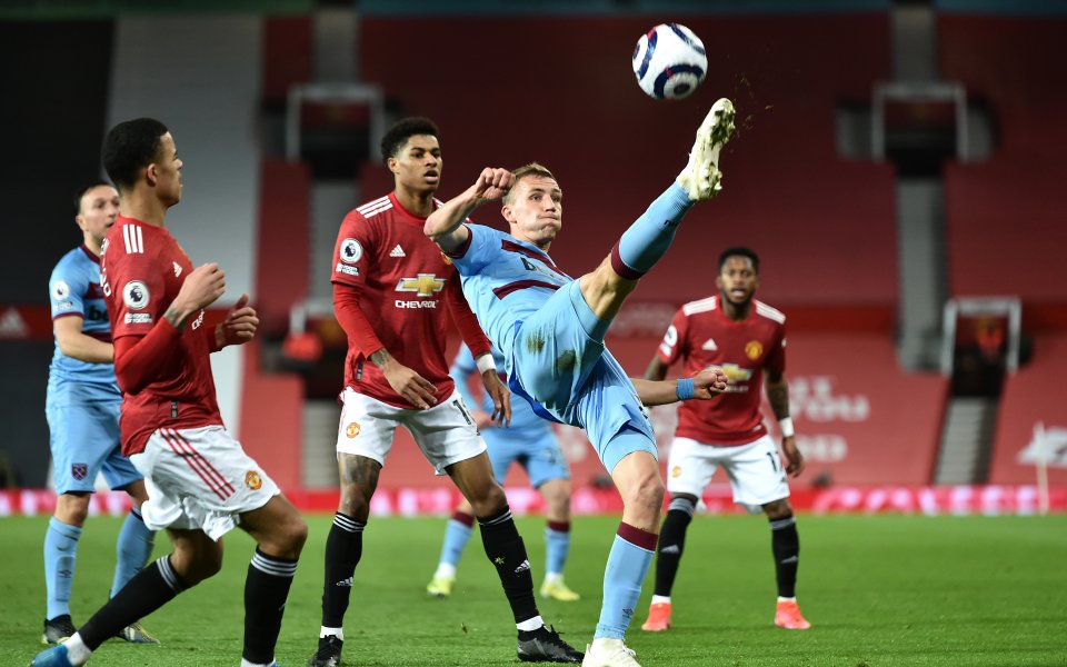 Манчестър Юнайтед и Уест Хям играят при