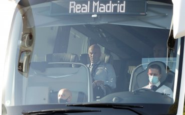 Наставникът на Реал Мадрид Зинедин Зидан говори на брифинг преди
