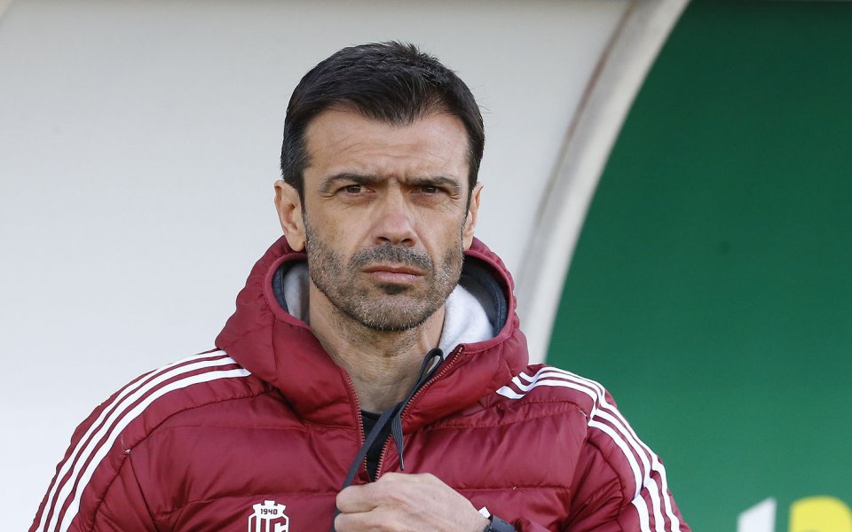 Треньорът на ЦСКА 1948 Росен Кирилов коментира предстоящия двубой срещу