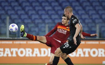 Централният бранител на Болоня Валентин Антов остави отлични впечатления въпреки че