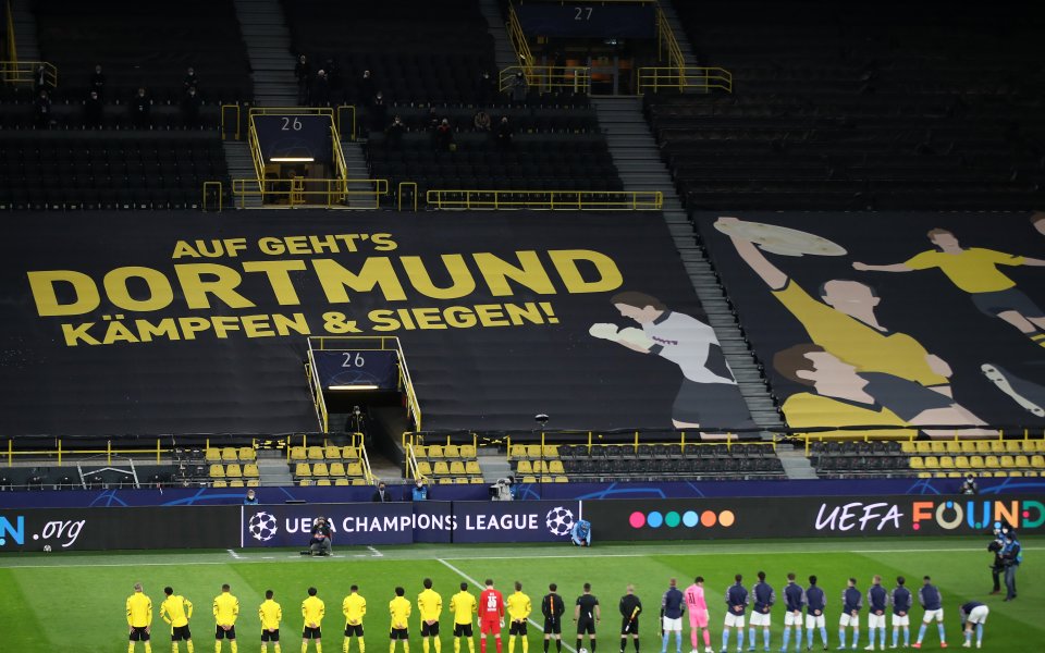 Борусия Дортмунд - Манчестър Сити 1:1 / ШЛ, 1/4-финал реванш