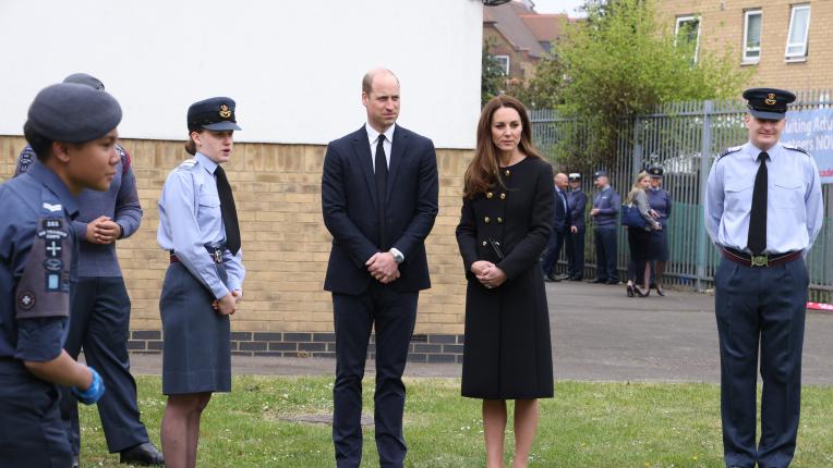 Кейт Мидълтън с първа публична поява след смъртта на принц Филип