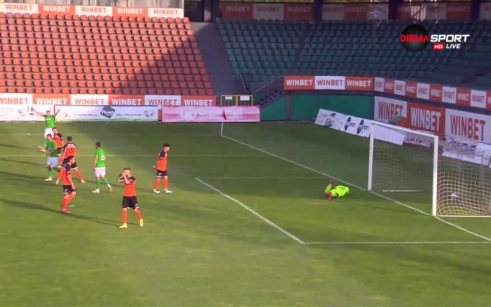 Антон Карачанаков удвои за Пирин срещу Литекс в Ловеч в