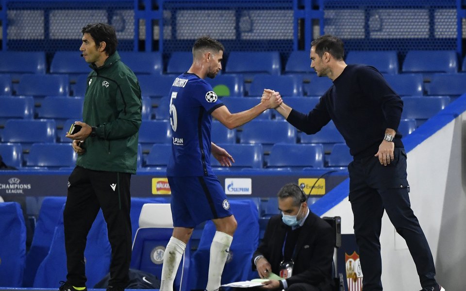 Халфът на Челси Жоржиньо заяви, че Франк Лампард не е