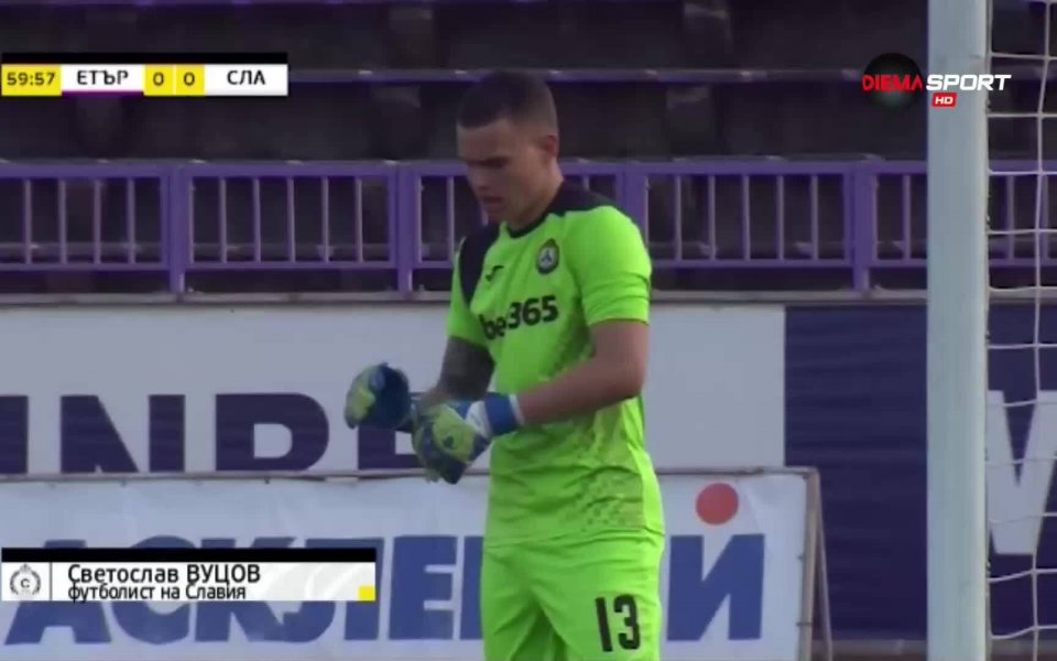Спасяването на Светослав Вуцов срещу Етър