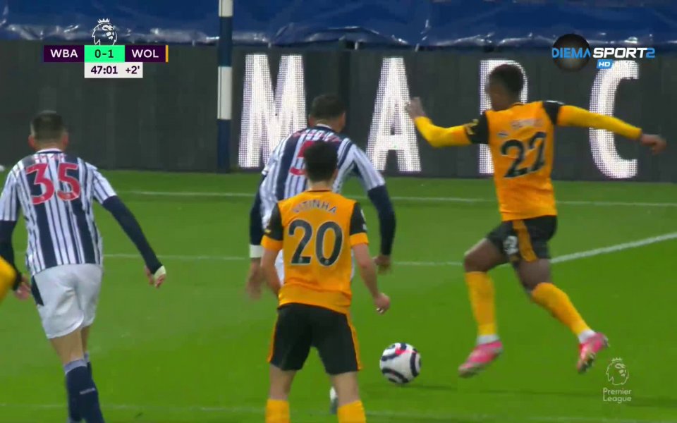 Уест Бромич Албиън - Уулвърхемптън Уондърърс 1:1 /репортаж/