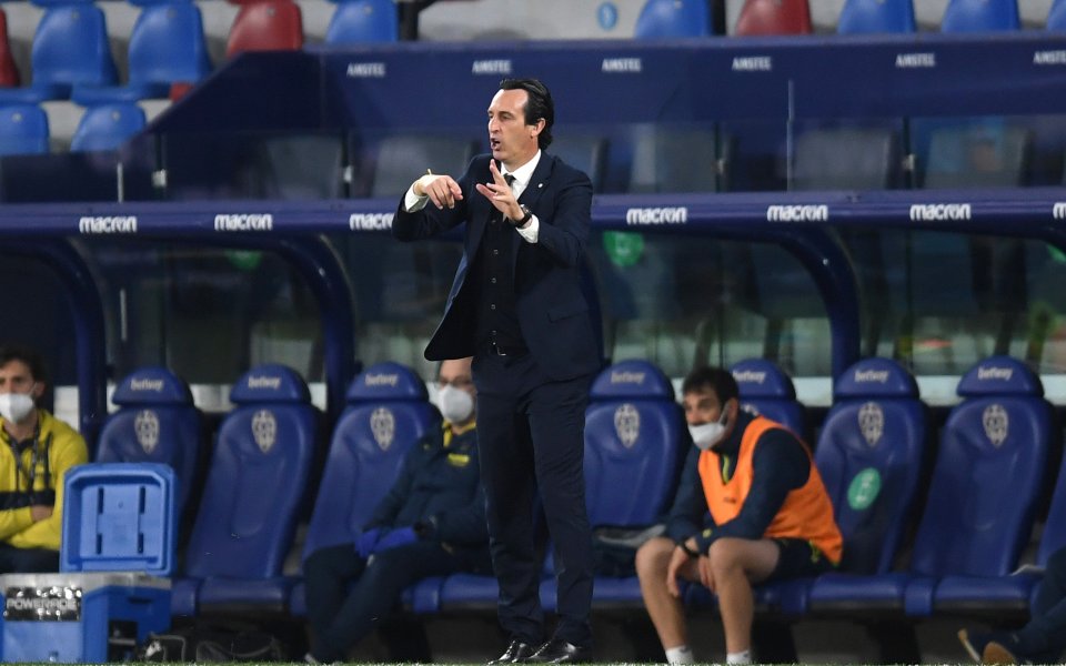 Наставникът на Виляреал Унай Емери заяви, че Арсенал продължава да