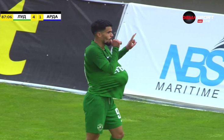 Каули ознаменува добрата си игра с гол – 4:1