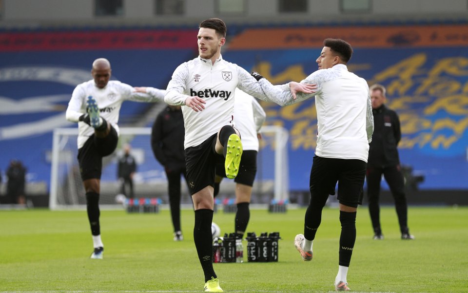 Брайтън & Хоув Албиън - Уест Хем Юнайтед 1:1 / Висша лига, 36-и кръг, 15.05.2021 г.