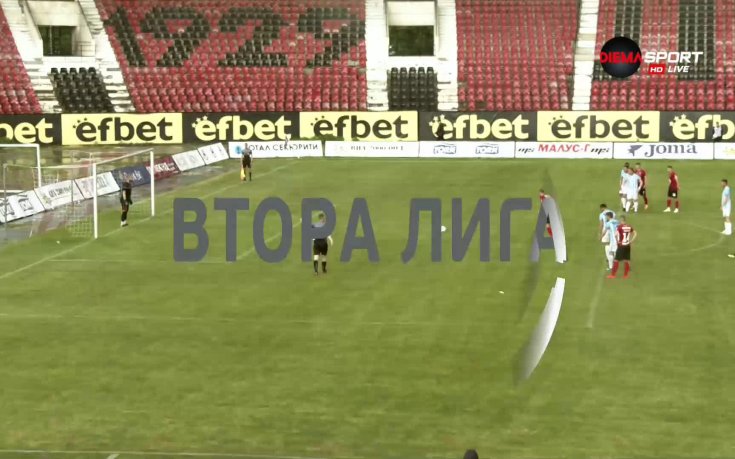 Локомотив София - Созопол 1:1 /първо полувреме/