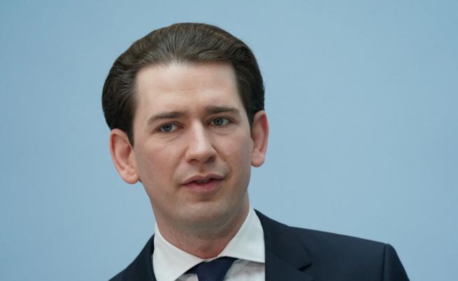 Австрийският канцлер Себастиан Курц обяви, че подава оставка