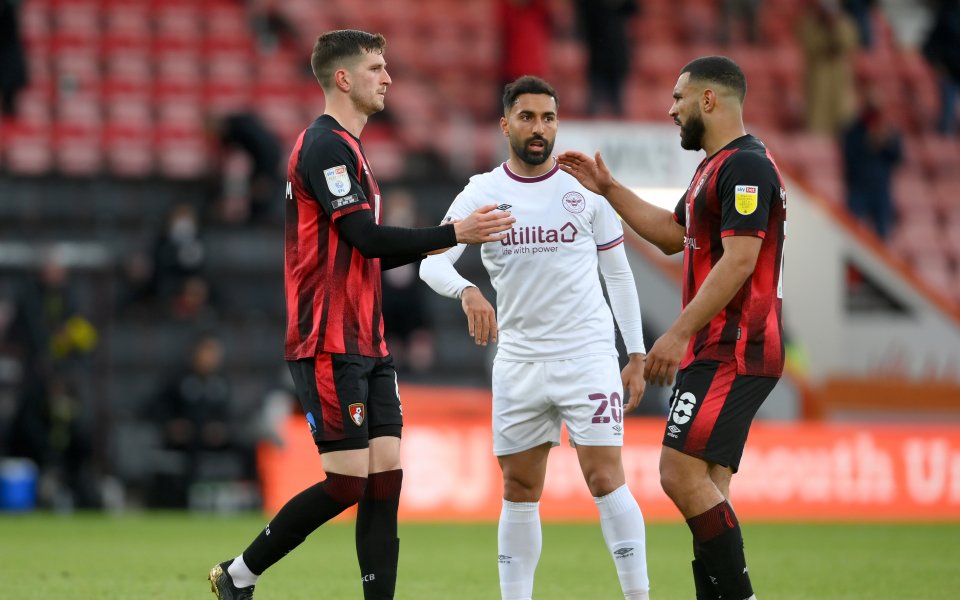 Борнемут взе минимален аванс с 1:0 над Брентфорд в първия